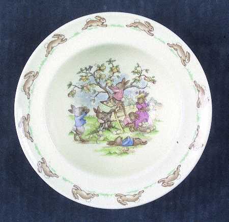 Bunnykins (Albion Shape) Rim Fruit/Dessert (Sauce) Bowl