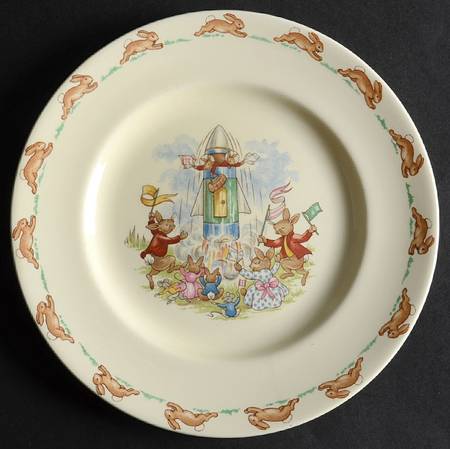 Bunnykins (Albion Shape) Dessert/Pie Plate