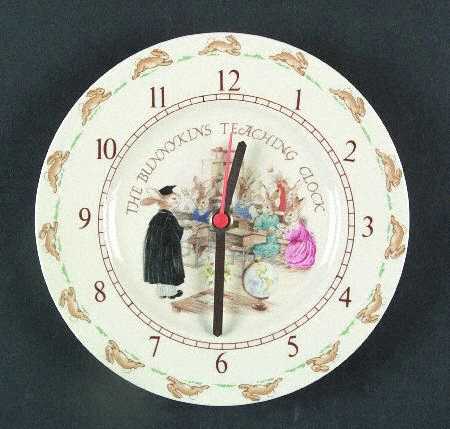 Bunnykins (Albion Shape) Teaching Clock Plate