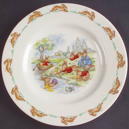 Bunnykins (Albion Shape) Bread & Butter Plate