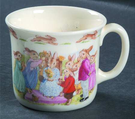 Bunnykins (Albion Shape) 1 Handle Hug a Mug Mug
