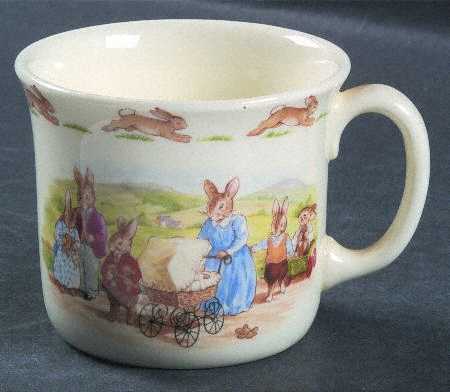 Bunnykins (Albion Shape) 1 Handle Hug a Mug Mug
