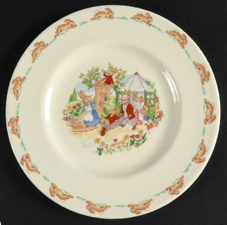 Bunnykins (Albion Shape) Salad Plate