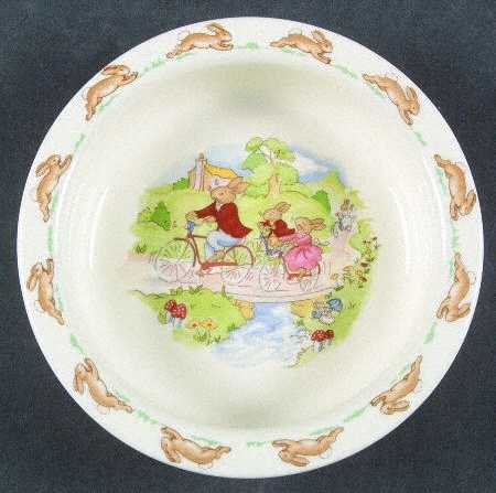 Bunnykins (Albion Shape) 6" Round Baby Plate
