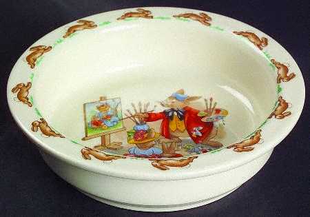 Bunnykins (Albion Shape) 6" Round Baby Plate