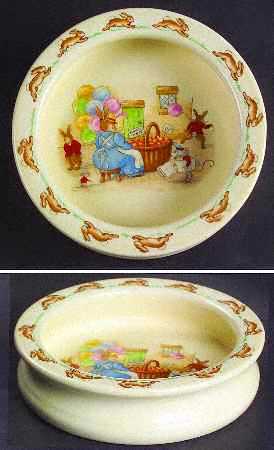 Bunnykins (Albion Shape) 6" Round Baby Plate
