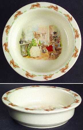Bunnykins (Albion Shape) 6" Round Baby Plate