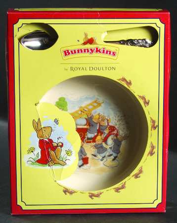 Bunnykins (Albion Shape) 2-Piece Nursery Set (Plate and Spoon)