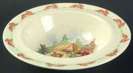 Bunnykins (Albion Shape) Rim Fruit/Dessert (Sauce) Bowl