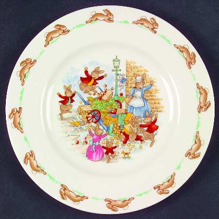 Bunnykins (Albion Shape) Bread & Butter Plate