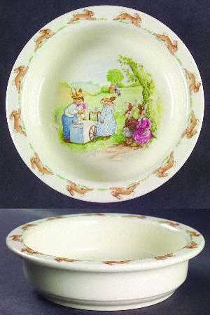 Bunnykins (Albion Shape) 6" Round Baby Plate