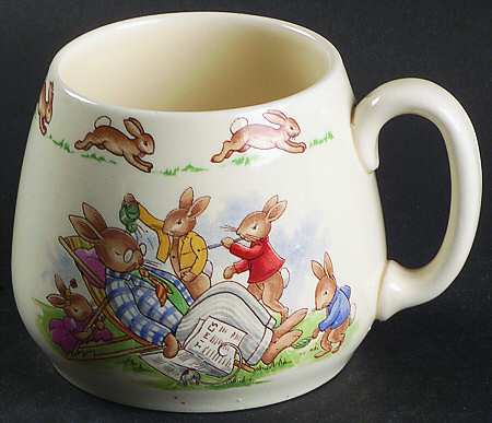 Bunnykins (Albion Shape) 1 Handle Don Mug
