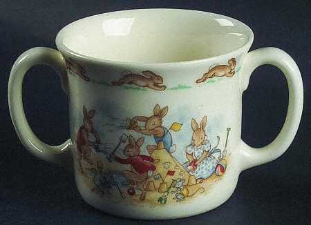 Bunnykins (Albion Shape) 2 Handled Hug a Mug Mug