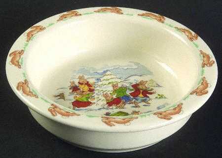 Bunnykins (Albion Shape) 6" Round Baby Plate