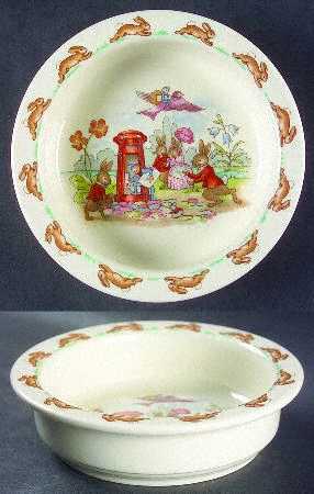 Bunnykins (Albion Shape) 6" Round Baby Plate