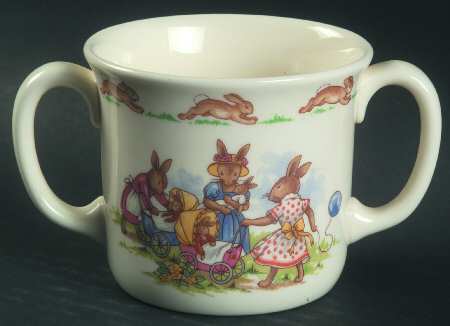 Bunnykins (Albion Shape) 2 Handled Hug a Mug Mug