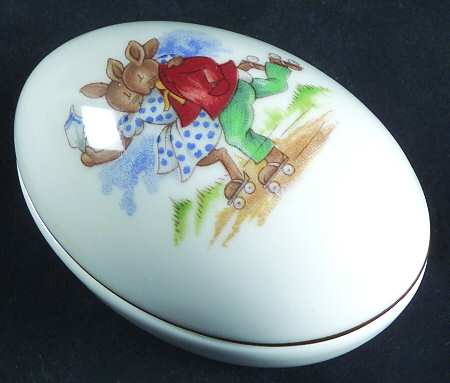 Bunnykins (Albion Shape) Small Egg Box & Lid