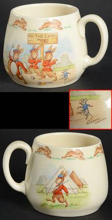 Bunnykins (Albion Shape) 1 Handle Don Mug
