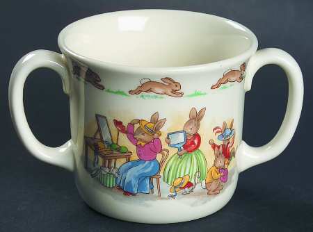 Bunnykins (Albion Shape) 2 Handled Hug a Mug Mug