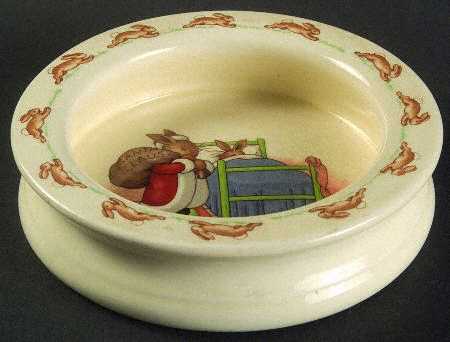 Bunnykins (Albion Shape) 6" Round Baby Plate