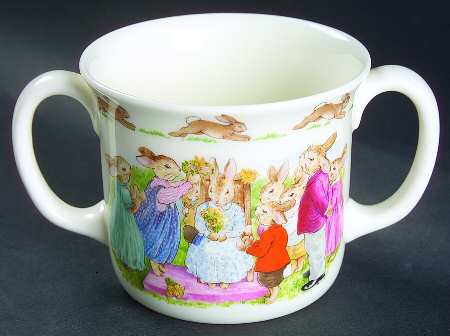 Bunnykins (Albion Shape) 2 Handled Hug a Mug Mug