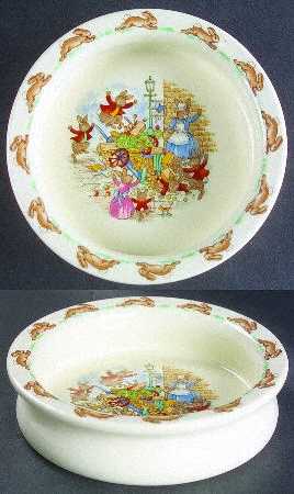 Bunnykins (Albion Shape) 6" Round Baby Plate