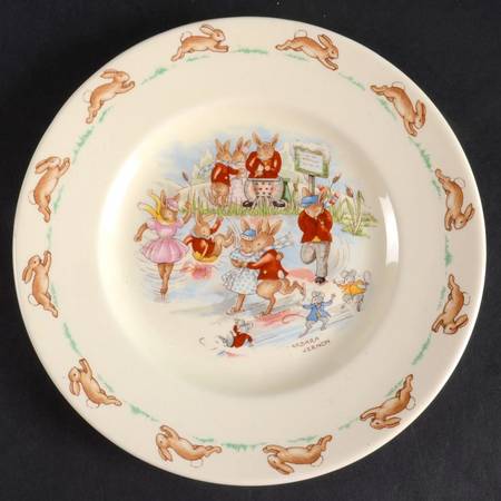 Bunnykins (Albion Shape) Bread & Butter Plate