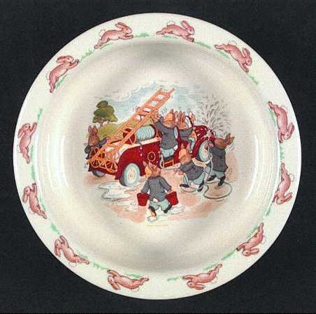 Bunnykins (Albion Shape) 6" Round Baby Plate