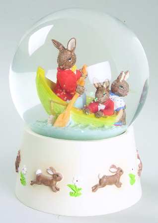 Bunnykins (Albion Shape) Water Globe
