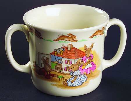 Bunnykins (Albion Shape) 2 Handled Hug a Mug Mug
