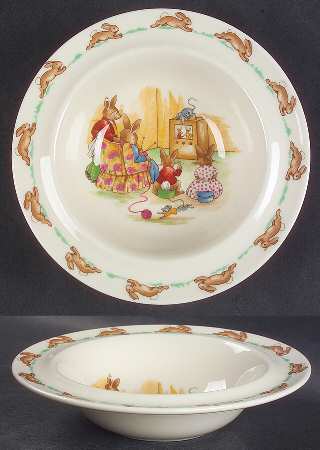 Bunnykins (Albion Shape) Rim Fruit/Dessert (Sauce) Bowl