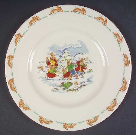 Bunnykins (Albion Shape) Salad Plate