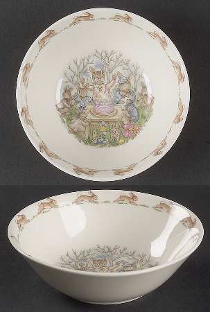 Bunnykins (Albion Shape) Commemorative Cereal Bowl W/No Inscription