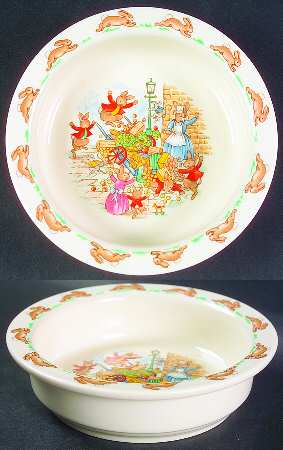 Bunnykins (Albion Shape) 6" Round Baby Plate