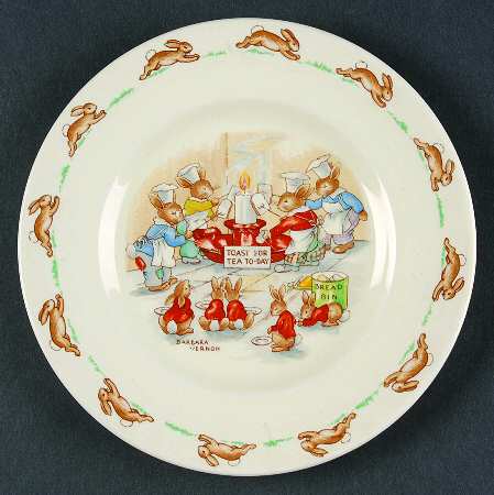 Bunnykins (Albion Shape) Bread & Butter Plate