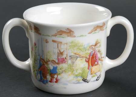 Bunnykins (Albion Shape) 2 Handled Hug a Mug Mug
