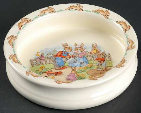 Bunnykins (Albion Shape) 6" Round Baby Plate