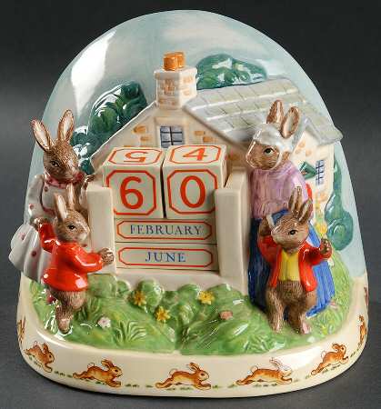 Bunnykins (Albion Shape) Perpetual Calendar