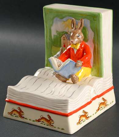 Bunnykins (Albion Shape) Figural China Bookend