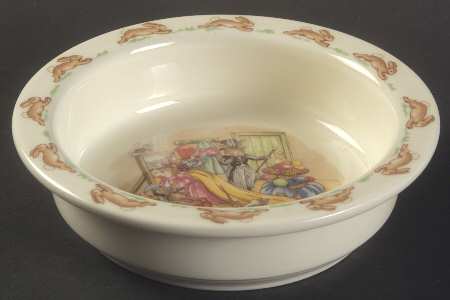 Bunnykins (Albion Shape) 6" Round Baby Plate