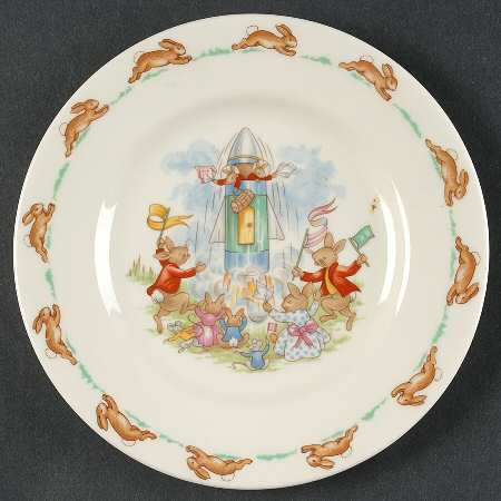 Bunnykins (Albion Shape) Bread & Butter Plate