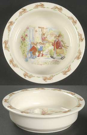 Bunnykins (Albion Shape) 6" Round Baby Plate