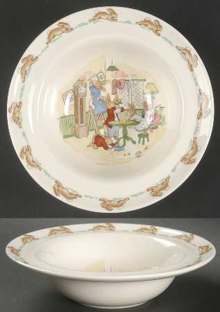 Bunnykins (Albion Shape) Rim Fruit/Dessert (Sauce) Bowl