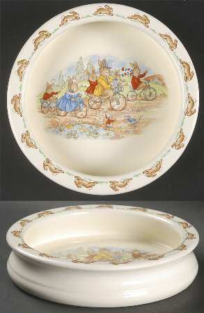 Bunnykins (Albion Shape) 7" Round Baby Plate