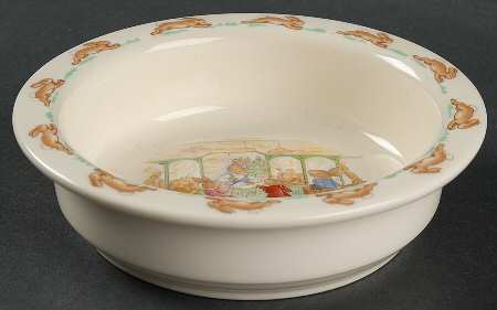 Bunnykins (Albion Shape) 6" Round Baby Plate