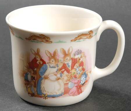 Bunnykins (Albion Shape) 1 Handle Hug a Mug Mug