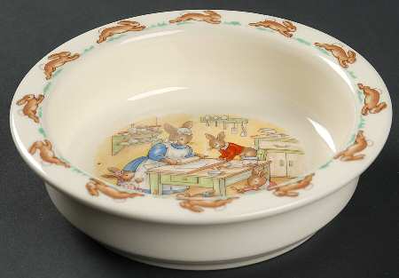 Bunnykins (Albion Shape) 6" Round Baby Plate
