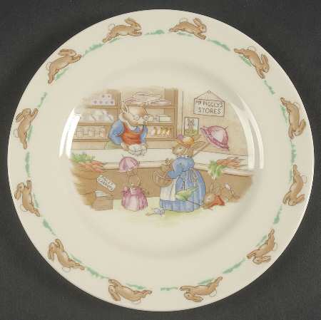 Bunnykins (Albion Shape) Bread & Butter Plate
