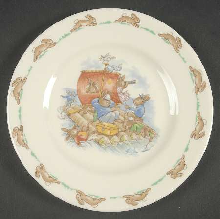 Bunnykins (Albion Shape) Bread & Butter Plate