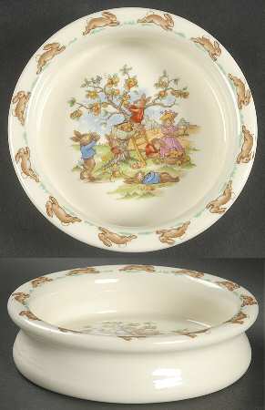 Bunnykins (Albion Shape) 6" Round Baby Plate